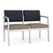 Lesro Lenox 2 Seat Tandem Seating W/ No Center Arm, 43.5 in W 24.5 in L 32 in H LS2101 - alternate 1